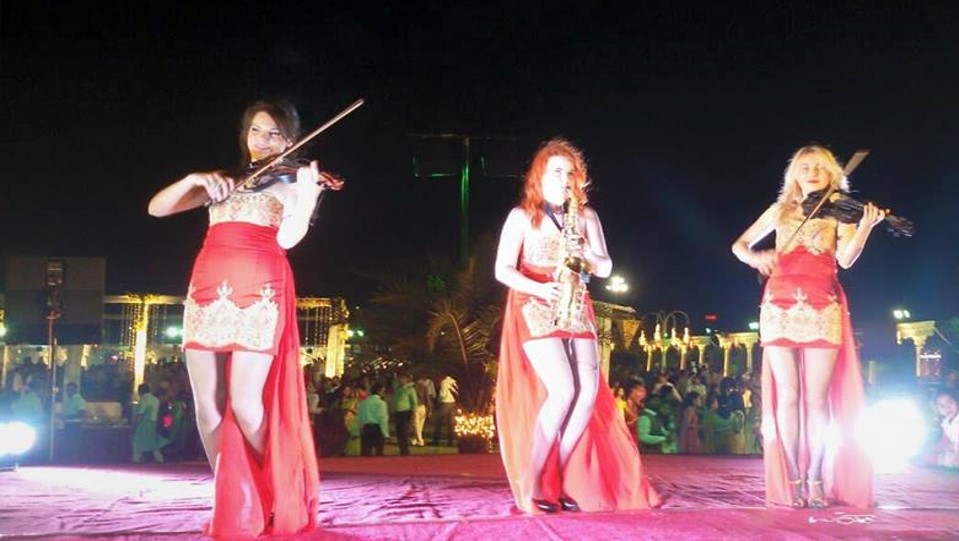 female trio musicians chandigarh